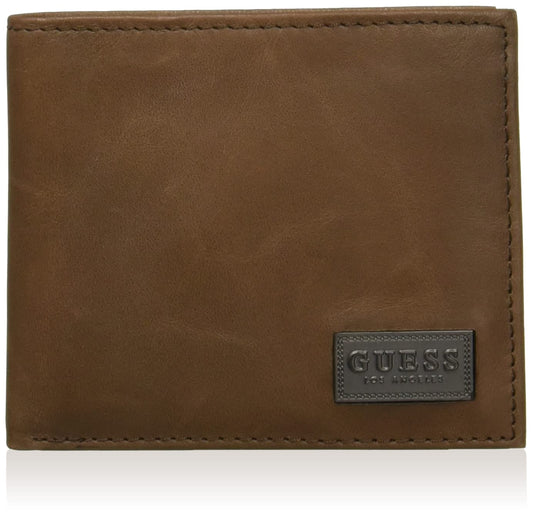 GUESS Angels Rfid Passcase, Cartera Hombre, CAFÉ, OS