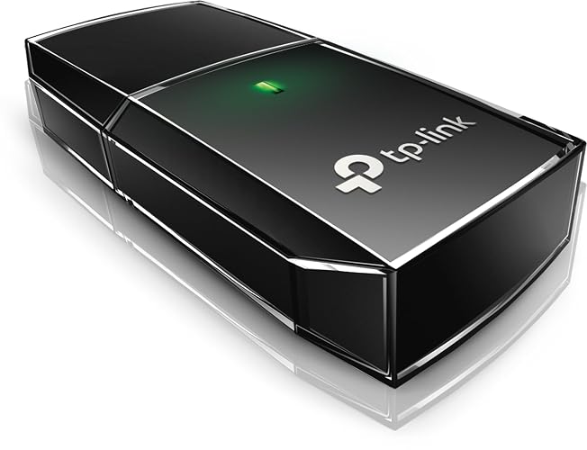 TP-Link Adaptador USB WiFi Archer T2U - AC600 Doble Banda - hasta 633 Mbps - Compatible con Windows - Diseño Compacto - Fácil Instalación - Seguridad Avanzada