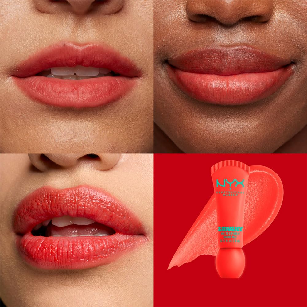NYX Professional Makeup, Smushy Bálsamo de Labios Matte - Tono Soft Sorbet