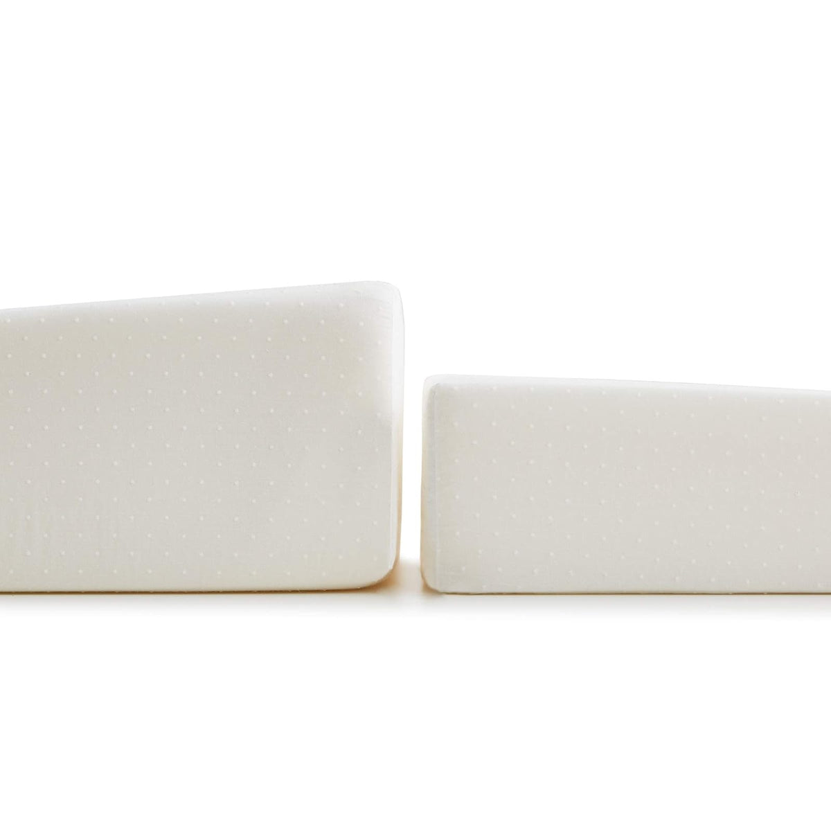 LUCID Fundas de 12,7 cm – Puños de Goma – Caja con Cremallera – Lavable a máquina – Funda para colchón Ascensor, Queen, Color Blanco