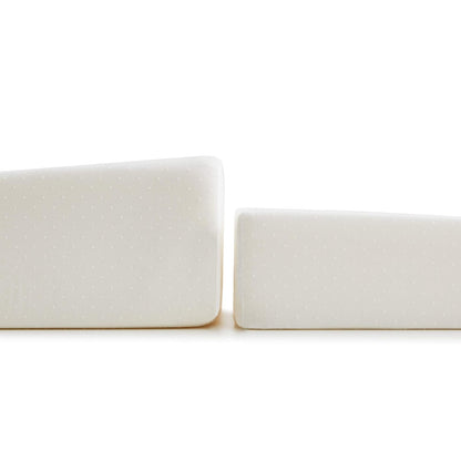 LUCID Fundas de 12,7 cm – Puños de Goma – Caja con Cremallera – Lavable a máquina – Funda para colchón Ascensor, Queen, Color Blanco
