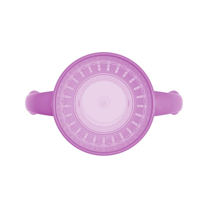 Dr. Brown's Milestones - Juego de paja a 360 tazas, color coral rosa, paquete de 2