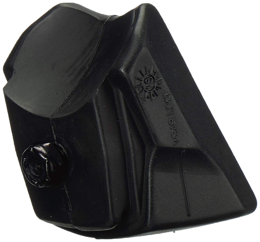 Rollerblade Pastillas de freno estándar en línea (1 paquete), negro