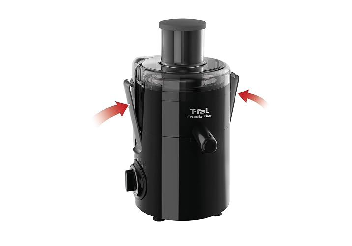 T-fal Extractor de Jugo Frutelia Plus 950 ml | Jugos recién hechos, sin esfuerzo. Obtén lo mejor de las vitaminas y minerales de cada fruta. Capacidad de 950 ml ZE3708MX
