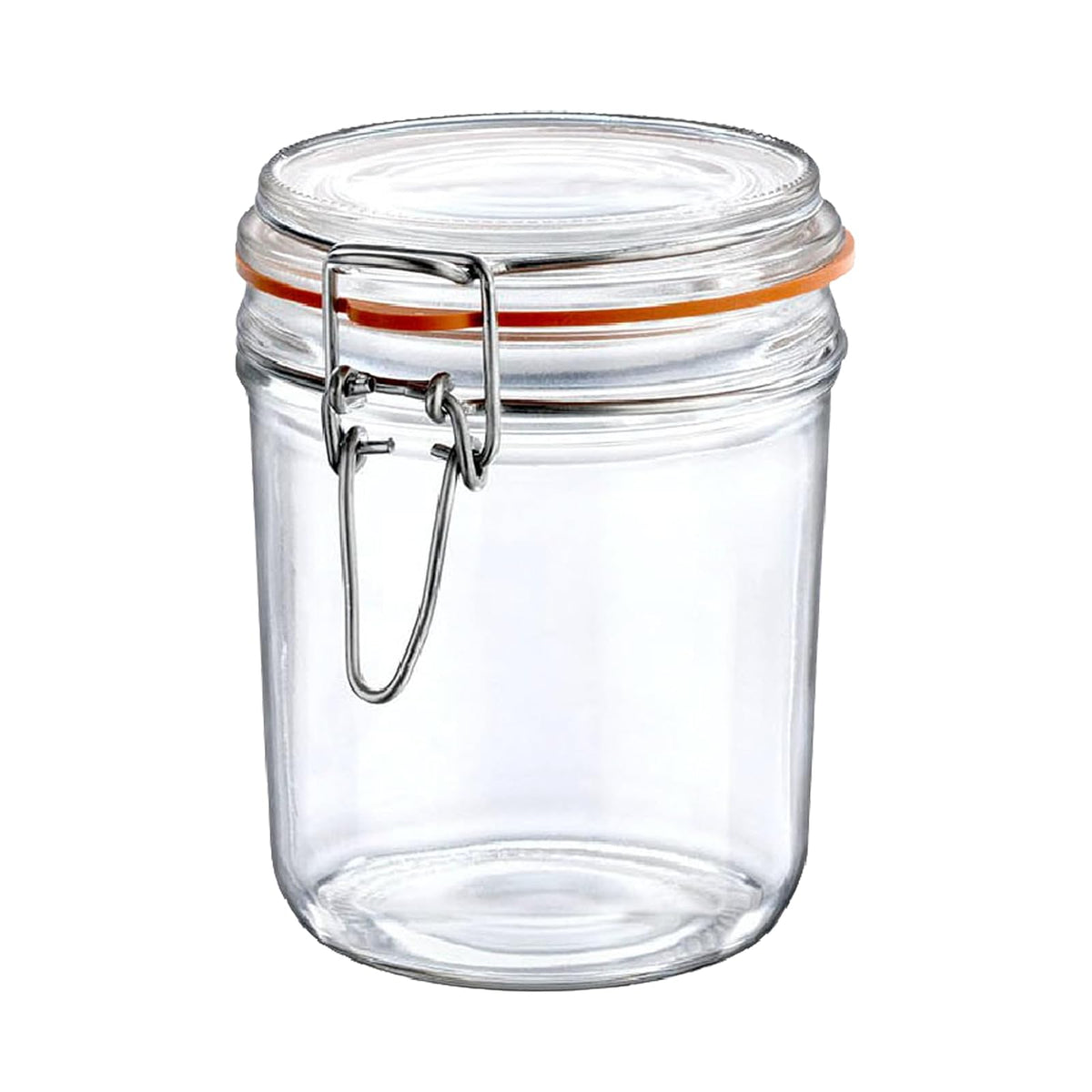 Terrine Gourmet | Contenedor Hermético de Vidrio de 500 ml Vidiro cortado, Cierre hermetico, Cristaleria italiana, Para Dulces, Semillas, Cereales, Conserva, Frutas secas, Pastas