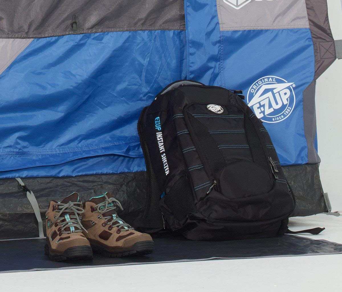 E-Z UP Inc Camping Cube 6.4 Tienda de campaña para Exteriores, Splash