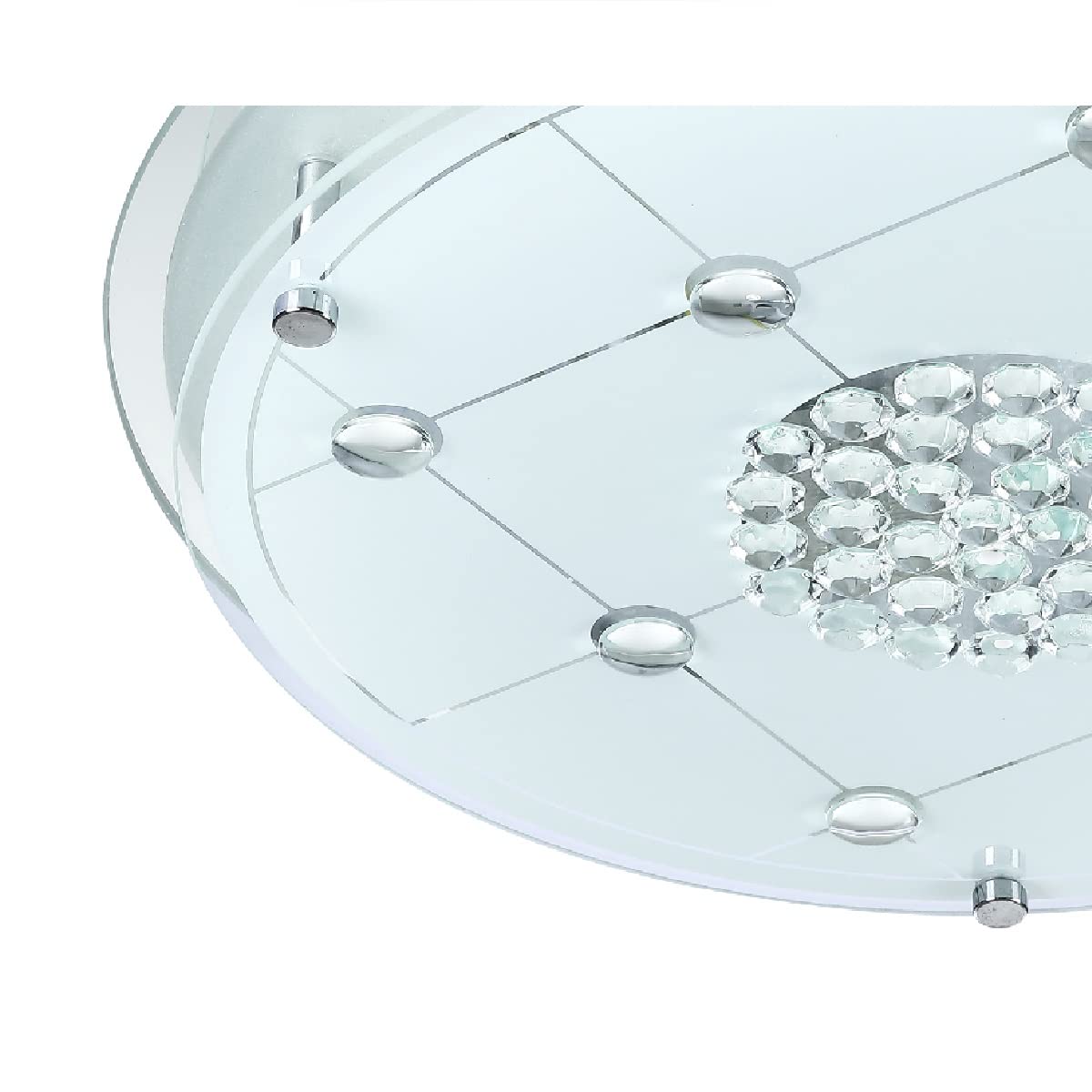 Mil Luces Lámpara de Led 15W Diamond para Sobreponer en Techo, Transparente, 127V, Grande, PLC-264-032