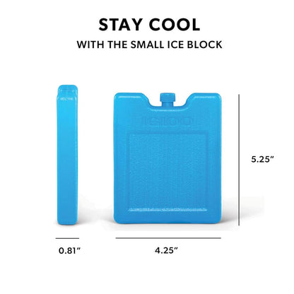Igloo Maxcold - Bloque de Hielo pequeño, Paquete de 2, Color Azul