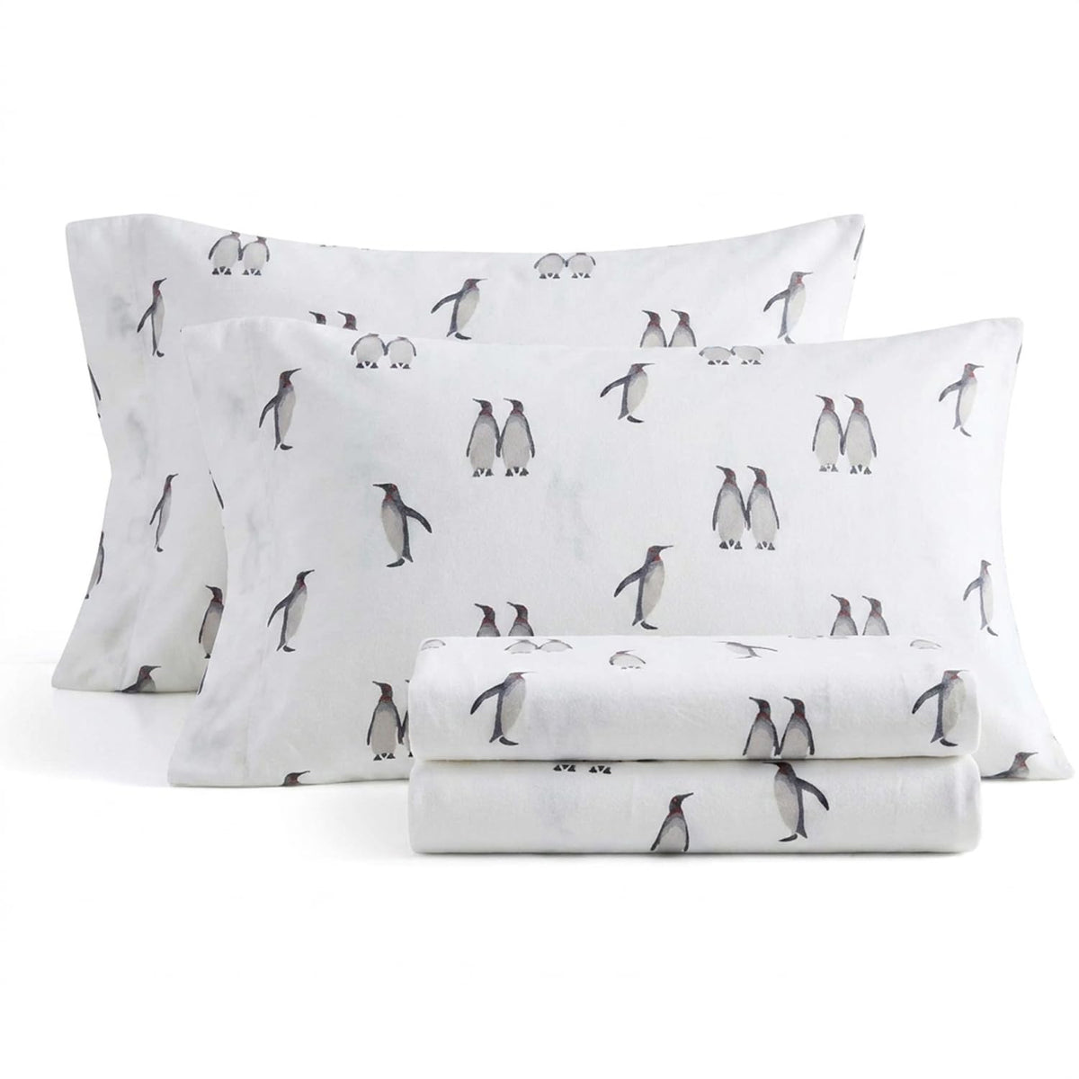 Eddie Bauer Rockeries Rookeries Sheet Set, Full, Gray
