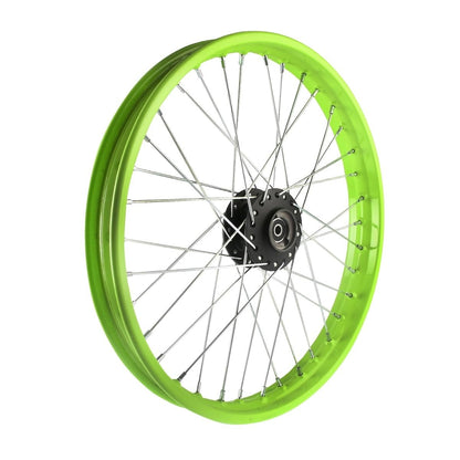 Italika Ensamble Rin Delantero Verde Compatible DM 200
