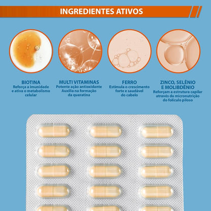 Ducray Anacaps Activ+, 30 ct.