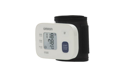 OMRON Baumanómetro automático de muñeca RS1 (HEM-6160-E) compatible con app OMRON connect