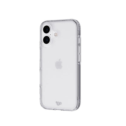tech21 EvoClear - Funda Protectora contra Impactos para iPhone 16, Transparente