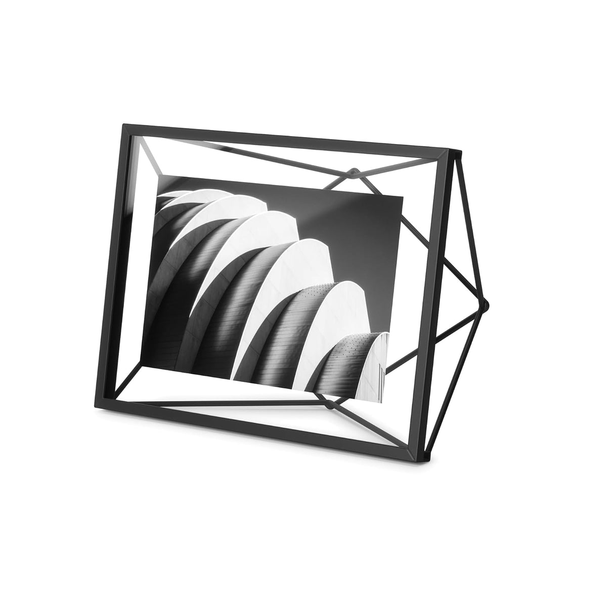 Umbra Prisma Marco de Fotos Flotante de Alambre - Negro - 10x15 cm - 1 Foto