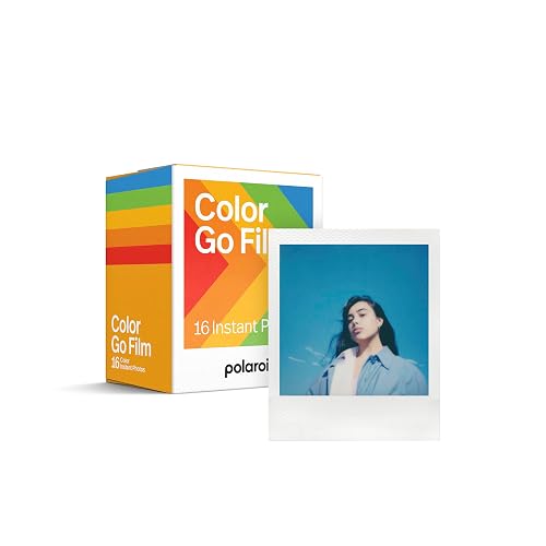 Polaroid Go Instant Film - Paquete Doble - 6017, 16 películas | Provenza Francia. Embalaje seguro. Viene con Factura, incluido IVA.