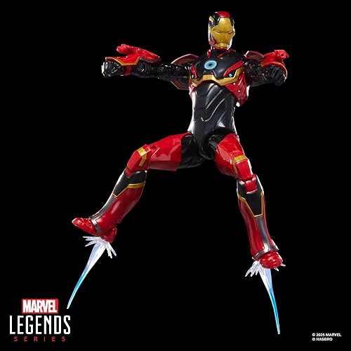 Marvel Legends Iron Man Mark 72 Figura 15 cm | Marvel Legends Figura de acción de 6 pulgadas BAF Verdugo - Iron Man Mark 72