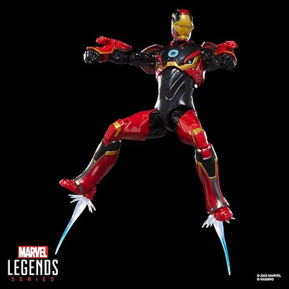 Marvel Legends Iron Man Mark 72 Figura 15 cm | Marvel Legends Figura de acción de 6 pulgadas BAF Verdugo - Iron Man Mark 72
