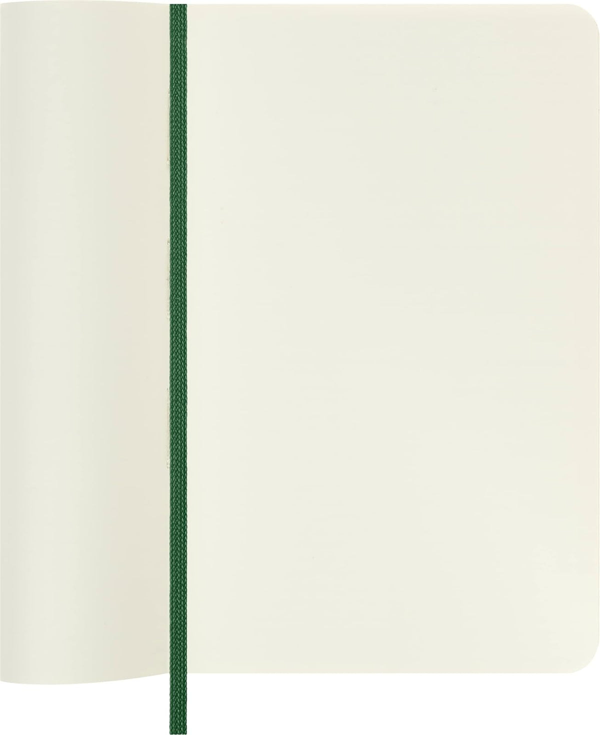 Moleskine Classic Notebook, Soft Cover, Pocket (3.5" x 5.5") Plain/Blank, Myrtle Green, 192 Pages, Pequeño