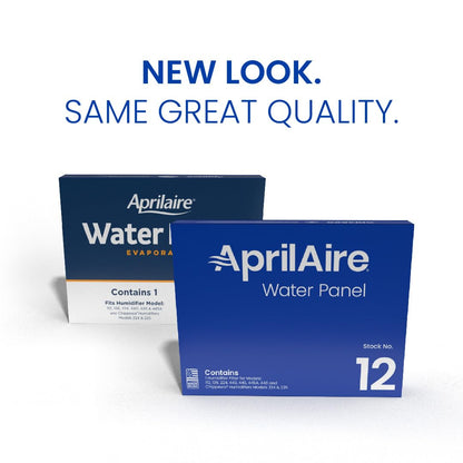 AprilAire - Filtro humidificador de panel de agua 12 de repuesto para humidificador AprilAire para toda la casa modelos 112, 224, 225, 440, 445, 445A, 448 (paquete de 2)