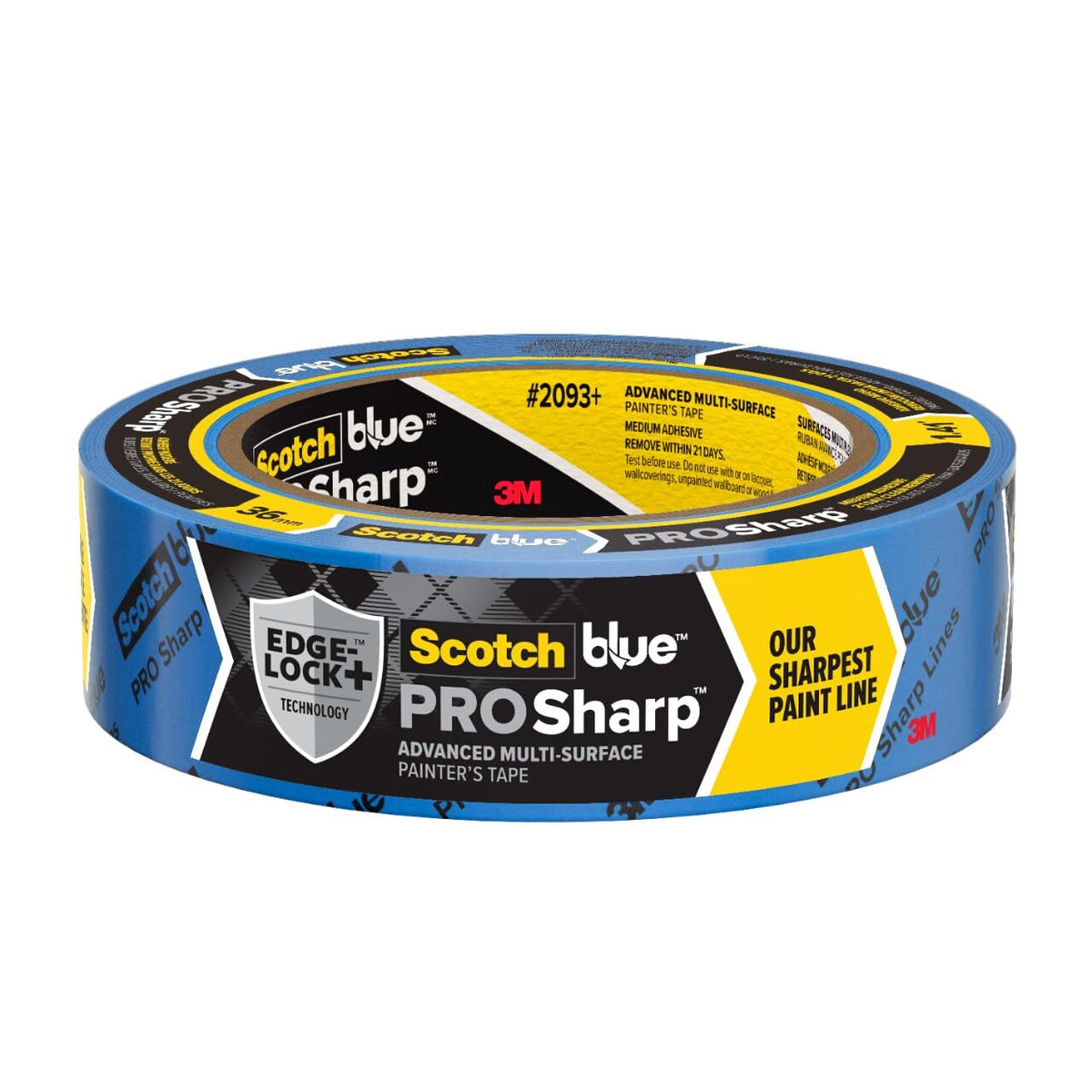 3M ScotchBlue PROSharp Cinta de Pintor, 1.5 Pulgadas - 1 rollo