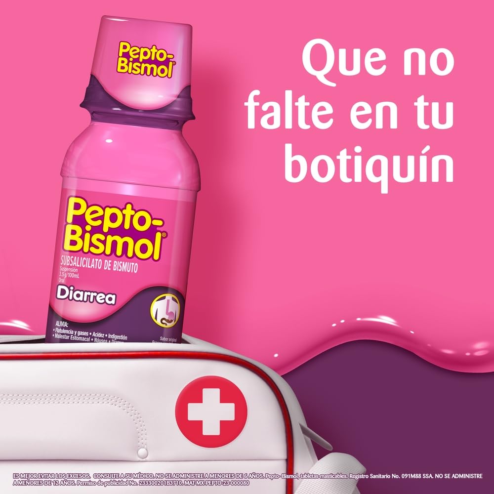 Pepto-Bismol Plus Sabor Original 236ml