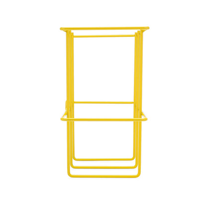 Zing Green Products 7199 - Cesta de alambre para montaje en pared, soporte para carpeta SDS con accesorios de montaje, 14 x 9 x 4.5 pulgadas, amarillo, uno por paquete