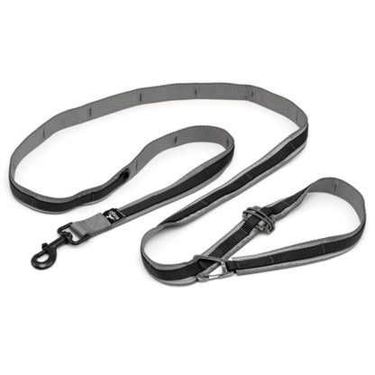 Kurgo Correa Quantum 6 en 1 para Perro Manos Libres - Negro -