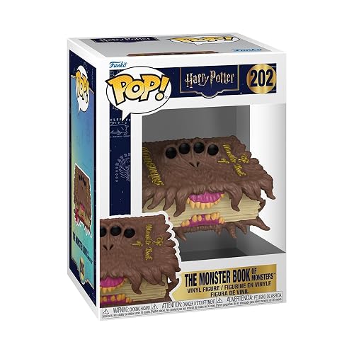 Funko Pop! Movies: Harry Potter - Monster Book | Mercancía Oficial - Figura de Vinilo Coleccionable para Decoración - Regalo de Cumpleaños para Fans