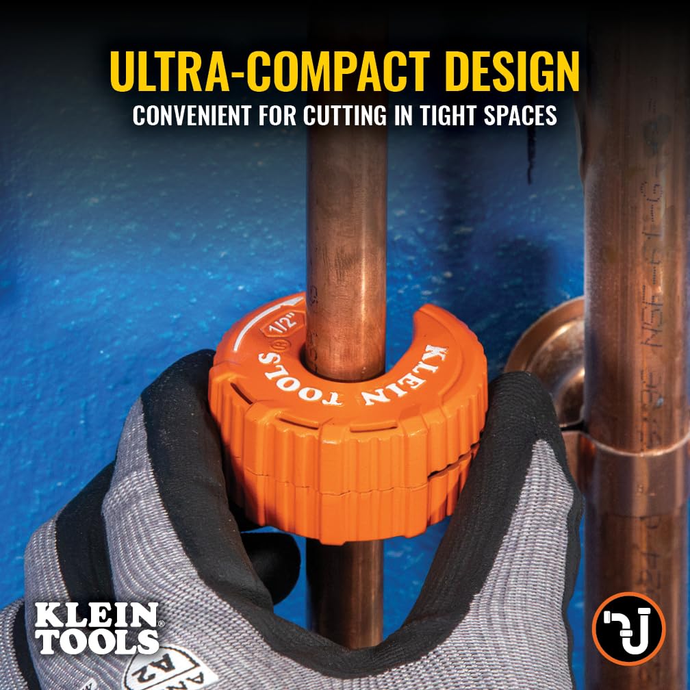 Klein Tools Juego de Cortadores de Tubos de Cobre Estilo C 3 Piezas 50048