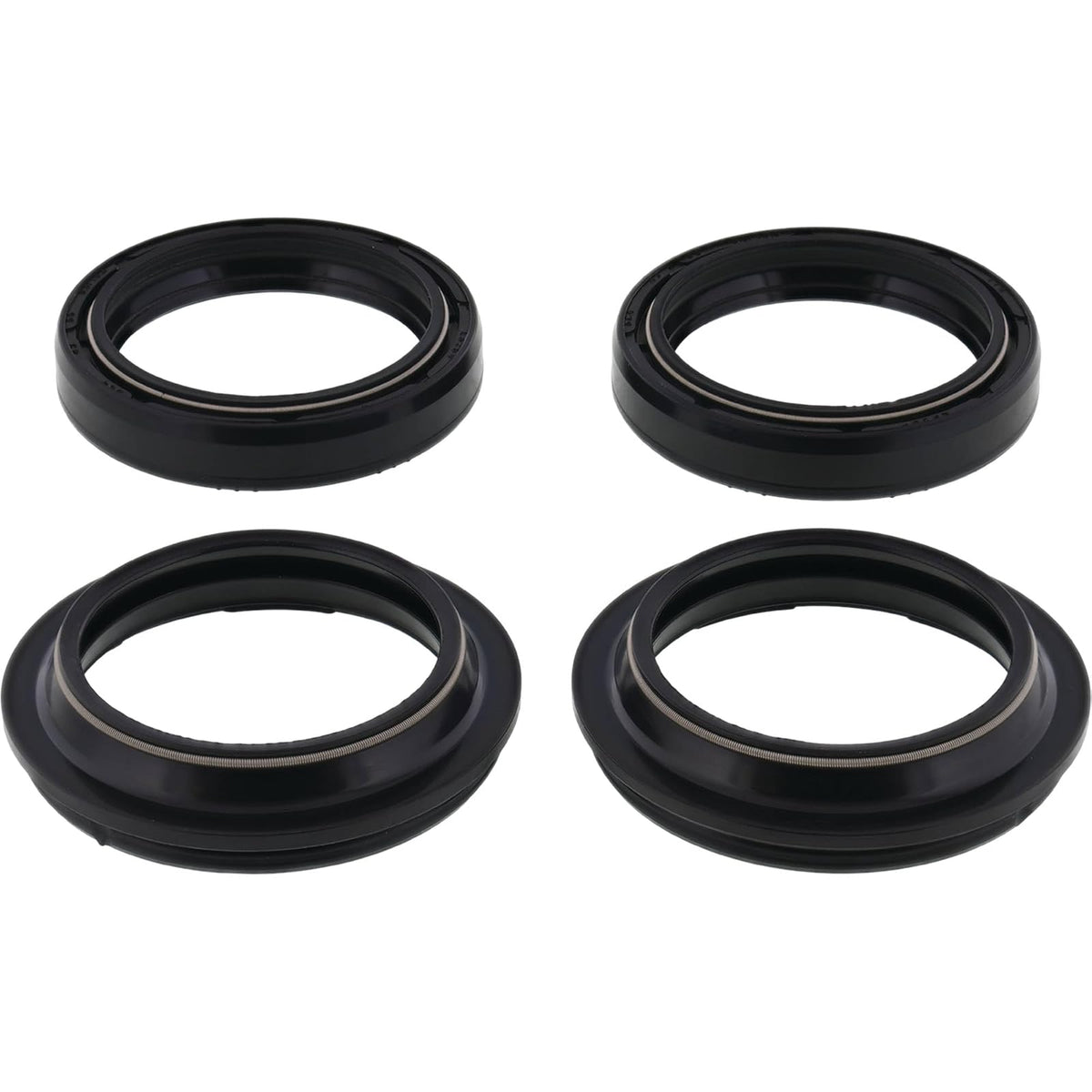 All Balls Racing Kit de Sellado de Horquilla y Polvo 56-137 Compatible con Honda Kawasaki Suzuki Yamaha, Multi