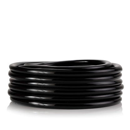 Alpine Corporation V0143PBK Tubería de PVC de 100 pies con diámetro interior de 0.25 pulgadas para estanques y fuentes