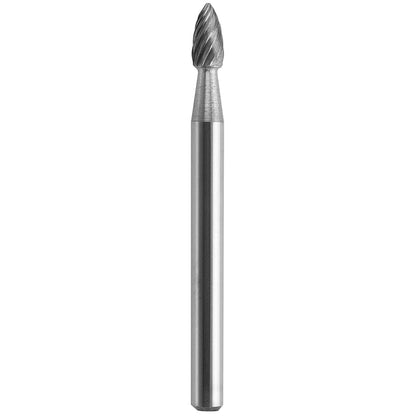 Dremel 9911 Fresa de Carburo de Tungsteno 1/8 Pulgadas para Materiales Duros - 1 - 8 in - Cono