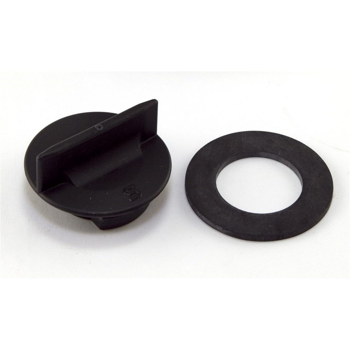 Omix-Ada Tapa de Aceite para Motor, Negro, Compatible con Jeep CJ/YJ/XJ/SJ 2.0L/2.1L/2.5L/2.8L/4.0L/4.2L, Modelo 17403.02