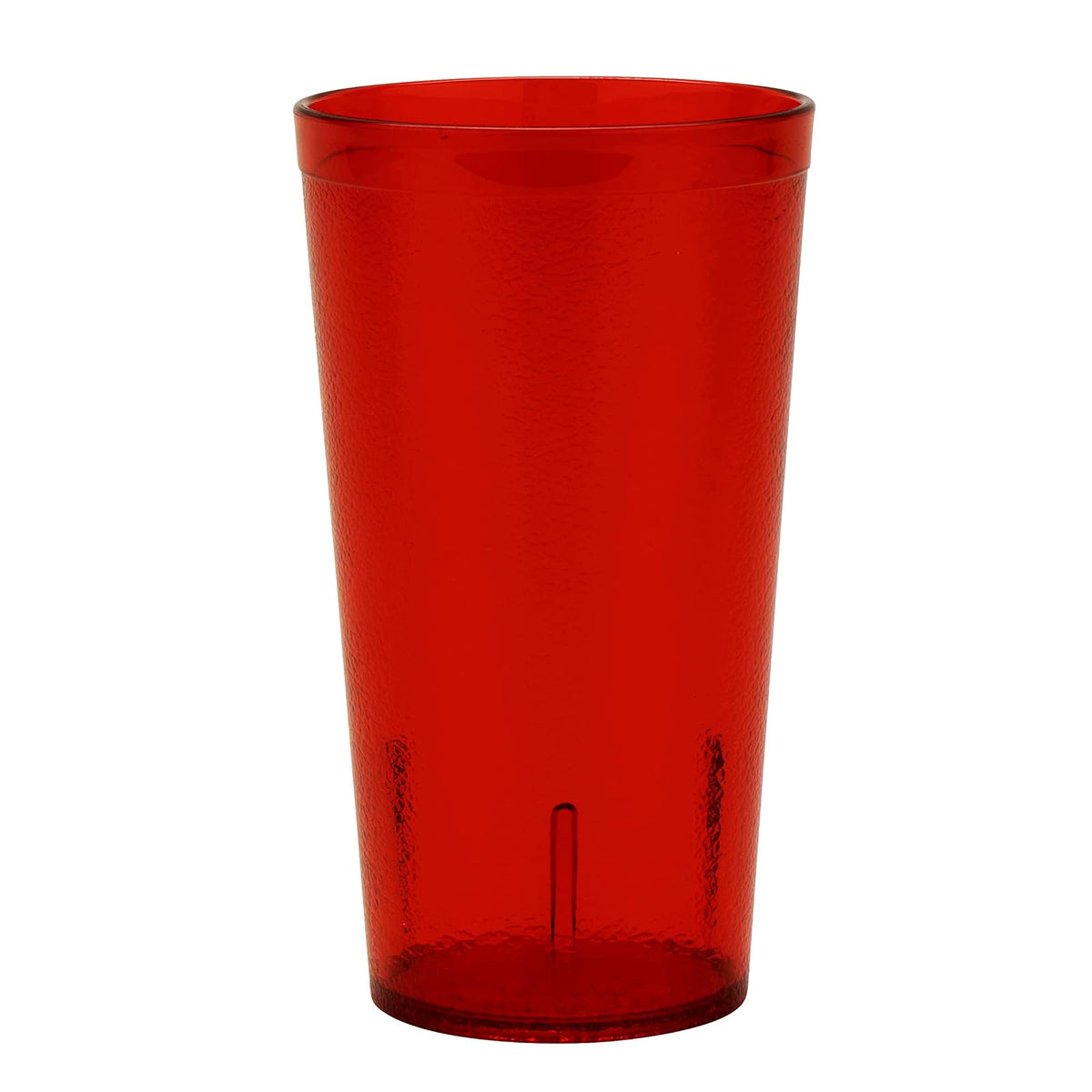 G.E.T. 6616-1-R-EC - Vasos de plástico resistentes para restaurante, 16 onzas, rojo (juego de 4)
