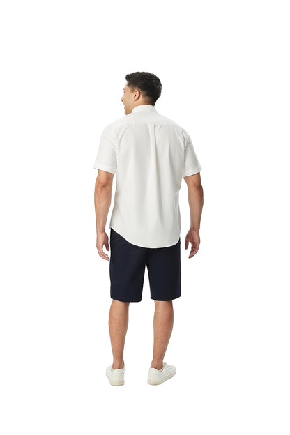 French Toast Men's Short Sleeve Oxford Shirt