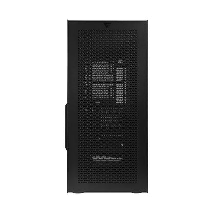 GAME FACTOR Gabinete Gamer ATX Csg800 Full Tower con Vidrio Templado hasta 10 Ventiladores USB 3.0 Panel Magnético Filtros Antipolvo