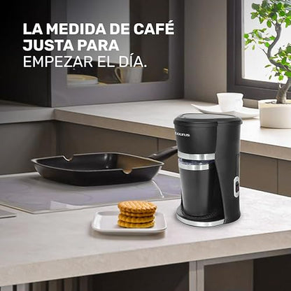Cafetera Personal Taurus Capacidad de 300 ml Color Negra Modelo SEDNA-2000