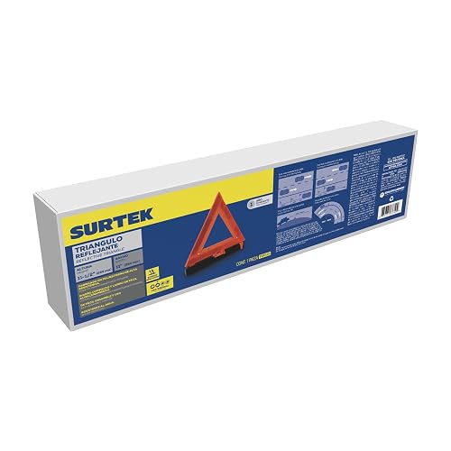 Surtek TRF102 Triángulo reflejante 10" 2 piezas