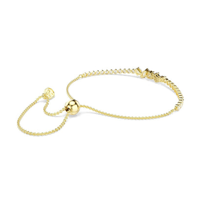 Pulsera Mesmera, Tallas mixtas, Blanca, Acabado en oro de 18 quilates