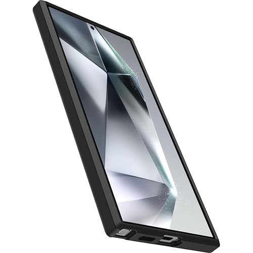 OtterBox - Funda para Samsung Galaxy S24 Ultra Prefix Series, Vidrio Negro, Ultrafino, amigable con el Bolsillo, Bordes elevados Que protegen la cámara y la visualización, Compatible con Carga