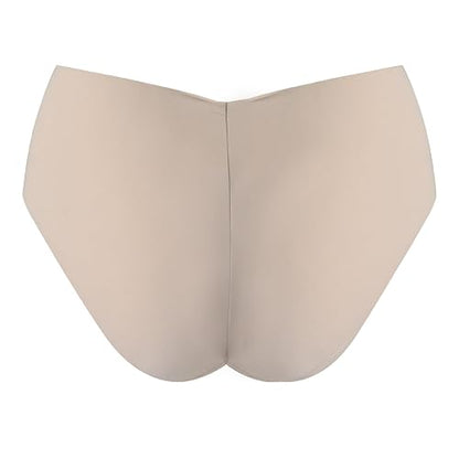 Hanes Ropa Interior para Mujer Panty Invisible Varios Cortes, Paquete de 4 Piezas