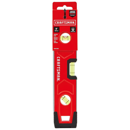 CRAFTSMAN - Nivel de torpedo, magnético, 9 pulgadas (CMHT43191)