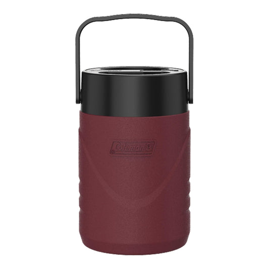 Coleman Garrafa Térmica Chiller™ de 3.7 L, con Boquilla Abatible, Conserva el Frío y Diseño Antiderrames, Cranberry