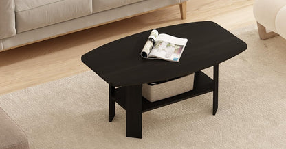 FURINNO 11179CRM - Mesa de Centro de diseño Simple