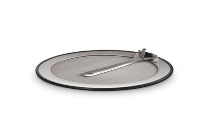 Le Creuset - Protector de salpicaduras de acero inoxidable, 26 cm - 30 cm