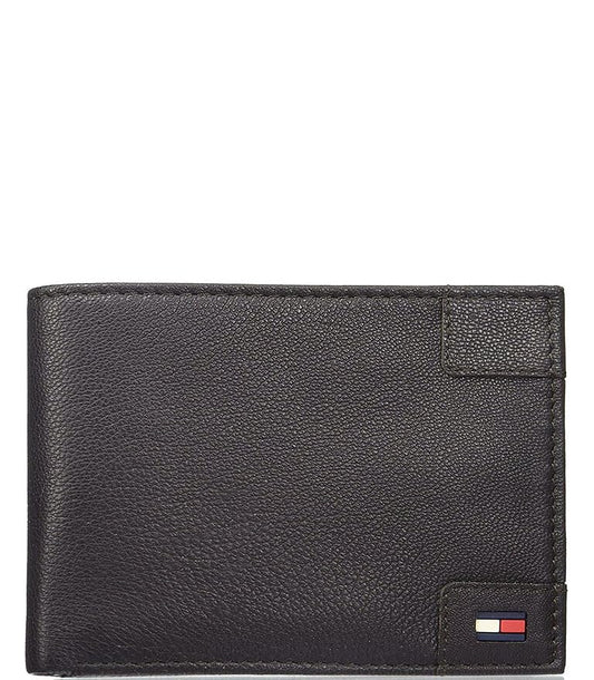 Tommy Hilfiger 31tle3x044-001, Tarjetero Unisex Adulto, Negro, Talla Única