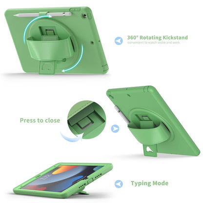 ORIbox Morandi - Funda para iPad 7ª y iPad 8ª y iPad 9ª generación [10.2 Pulgadas], Cuerpo Completo, a Prueba de Golpes, protección contra caídas 3 en 1 con Soporte de 360°/Correa de Mano