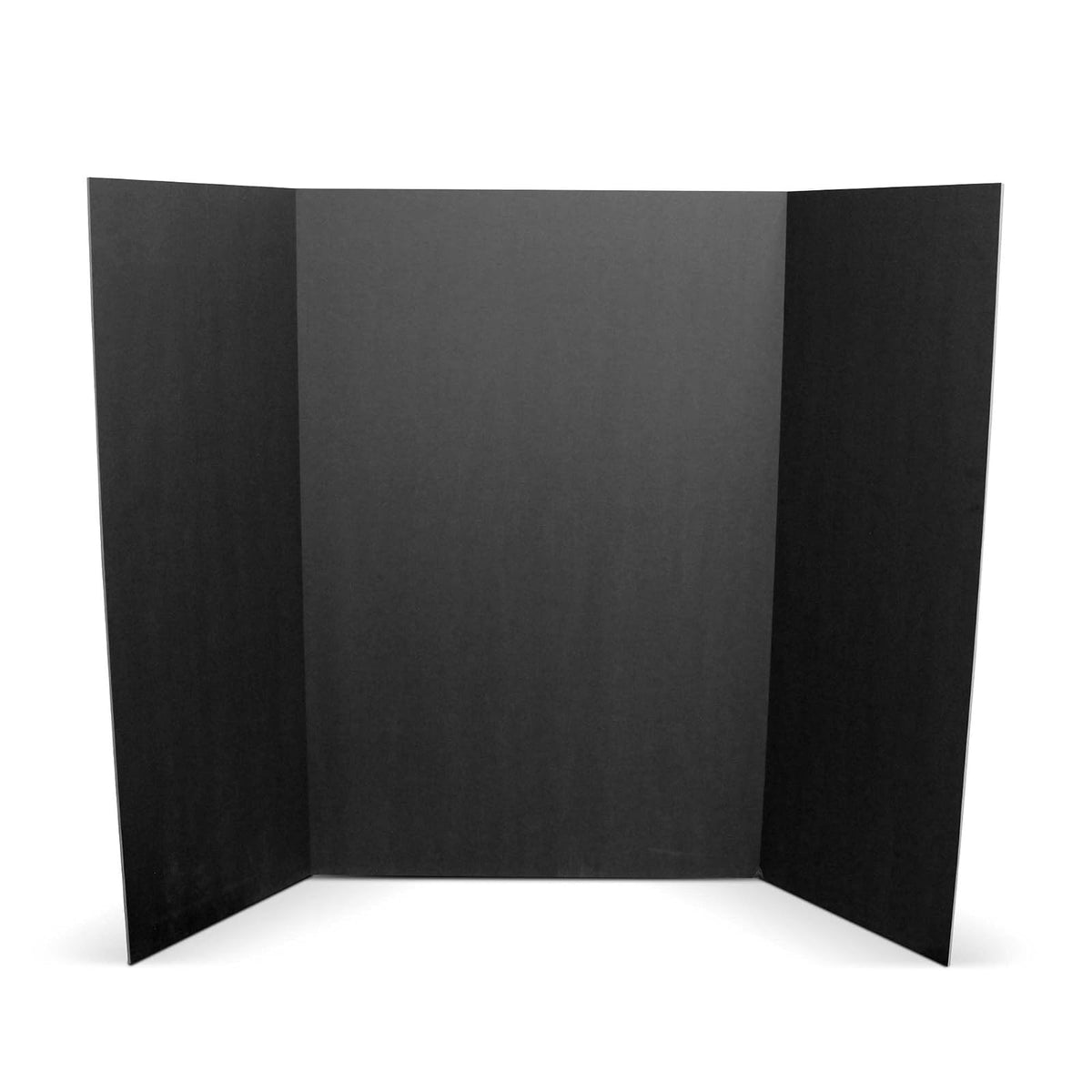 Flipside Products - Tableros de espuma de 36 x 48 pulgadas para presentaciones, ferias de ciencias, proyectos escolares, exhibiciones de eventos y tablero de fotos triplegado, color negro total,