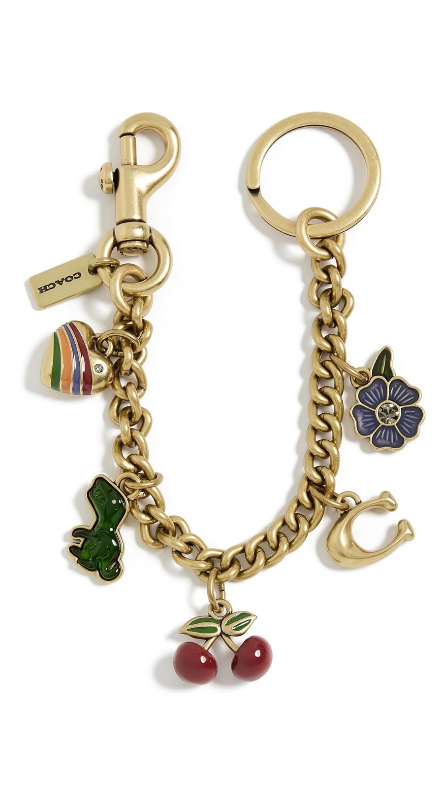 Coach - Pulsera con dije para mujer