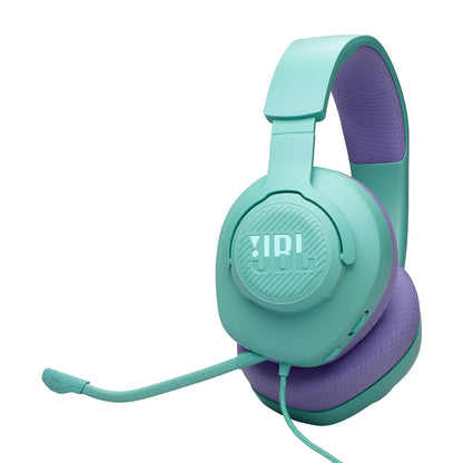 JBL Quantum 100M2 Audífonos Gamer con Micrófono - Cyan